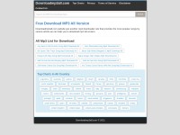 Desktop screenshot for downloadmp3all.com