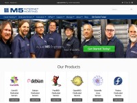 Desktop screenshot for m5hosting.com