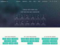 Desktop screenshot for astrology.com