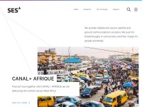 Desktop screenshot for ses.com