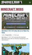 How 9minecraft.net looks like on a mobile device such as an iPhone.