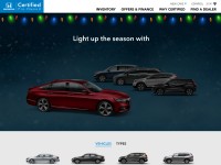 Desktop screenshot for hondacertified.com
