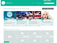 Desktop screenshot for podcasts.com