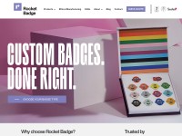 Desktop screenshot for rocketbadge.co.uk