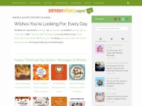 Desktop screenshot for birthdaywishes.expert