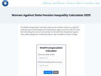 Desktop screenshot for waspicompensationcalculator.co.uk