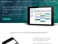 Desktop screenshot for appointmentplus.com