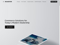 Desktop screenshot for roadster.com