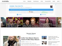 Desktop screenshot for articlebio.com