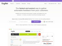 Desktop screenshot for delighted.com