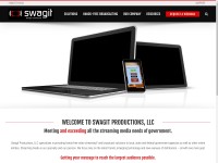 Desktop screenshot for swagit.com