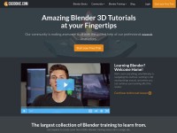 Desktop screenshot for cgcookie.com