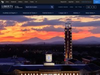Desktop screenshot for liberty.edu