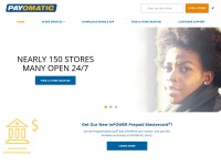 Desktop screenshot for payomatic.com