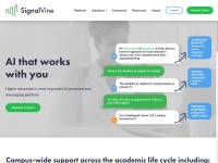 Desktop screenshot for signalvine.com