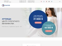 Screenshot of artemida.center