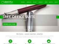 Desktop screenshot for libreoffice.org
