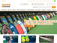 Desktop screenshot for pickleballcentral.com