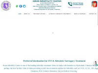 Desktop screenshot for kiranivfgenetic.com