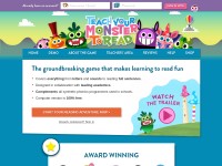 Desktop screenshot for teachyourmonstertoread.com