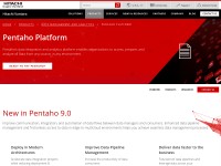Desktop screenshot for pentaho.org