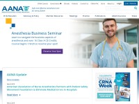 Desktop screenshot for aana.com