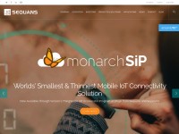 Desktop screenshot for sequans.com