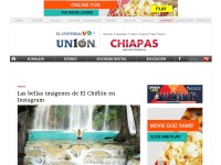 Desktop screenshot for unionchiapas.mx
