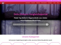 Desktop screenshot for einhornkaufen.de