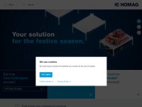 Desktop screenshot for homag.com