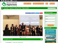 Desktop screenshot for vegetarisme.fr