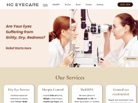 Desktop screenshot for hceyecare.com.au
