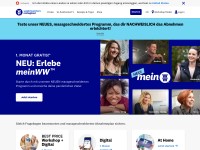 Desktop screenshot for weightwatchers.ch