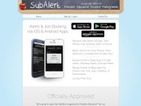 Desktop screenshot for subalert.com