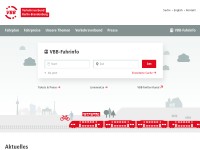 Desktop screenshot for vbb.de
