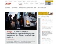 Desktop screenshot for lyonne.fr