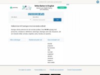 Desktop screenshot for synonymer.se