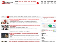 Screenshot of zoznam.sk