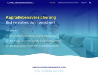 Desktop screenshot for kapitallebensversicherung.info