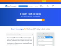 Desktop screenshot for besanttechnologies.com