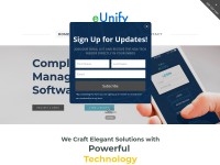 Desktop screenshot for eunify.net