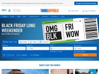Desktop screenshot for travelrepublic.ie