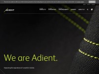 Desktop screenshot for adient.com