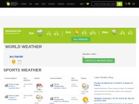 Desktop screenshot for worldweatheronline.com