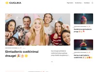 Desktop screenshot for guglika.lt
