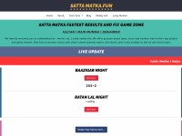 Desktop screenshot for sattamatka.fun