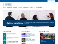 Desktop screenshot for ucsc.edu