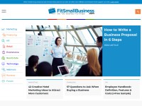 Desktop screenshot for fitsmallbusiness.com