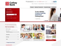 Desktop screenshot for cathaybank.com