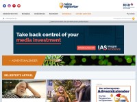 Desktop screenshot for reisereporter.de